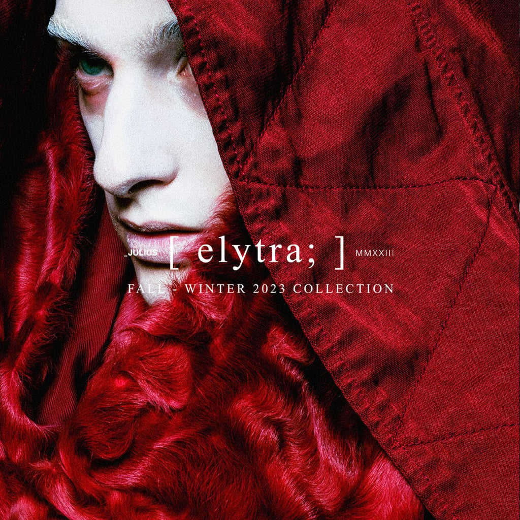 JULIUS Fall-Winter 2023 Collection elytra; JULIUS OFFICIAL STORE