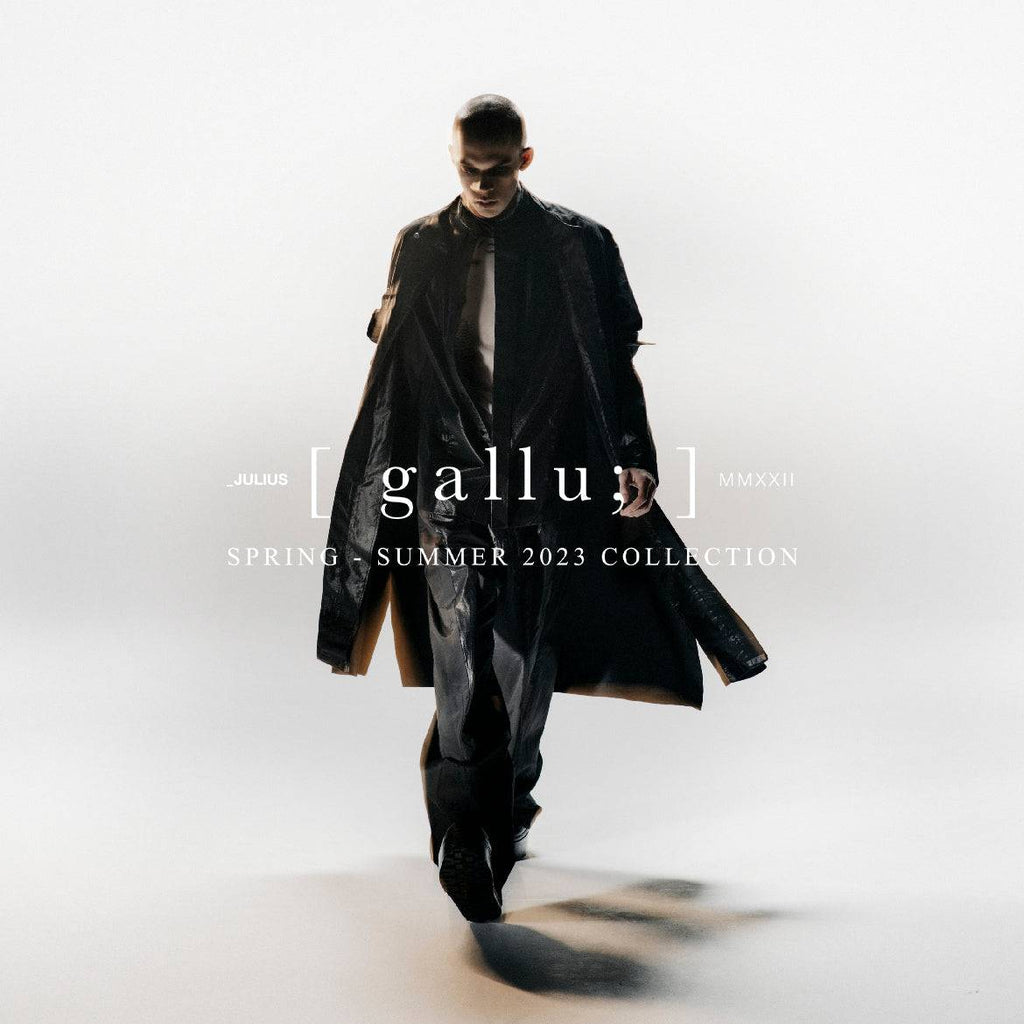 JULIUS Spring-Summer 2023 Collection gallu; JULIUS OFFICIAL STORE