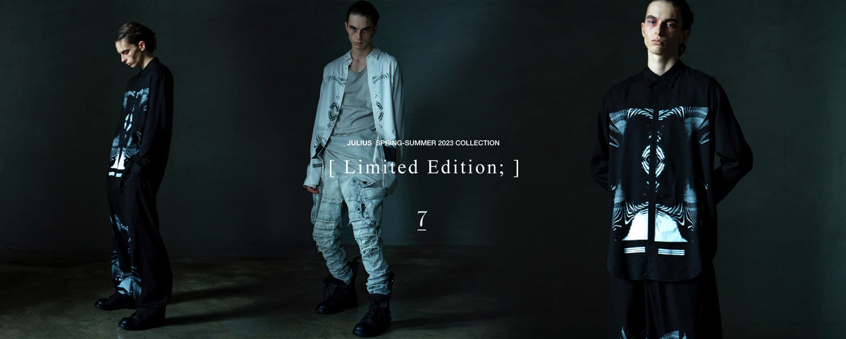 Limited Editions; JULIUS Spring-Summer 2023 Collection – JULIUS
