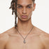JULIUS x Dualflow 077ACU31 SILVER / Ouroboros Necklace
