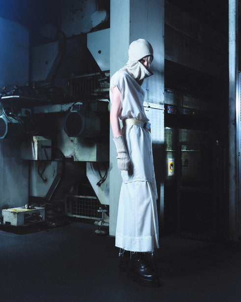 JULIUS 907PAM9 Plaster / Umbra Skirt Pants