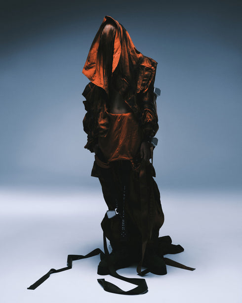 JULIUS 907JSM1-C Orange / Tactical Overalls