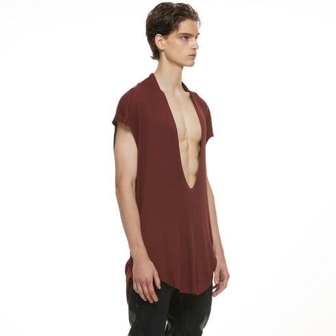 JULIUS 937CUM24 Blood / Slit Neck Top