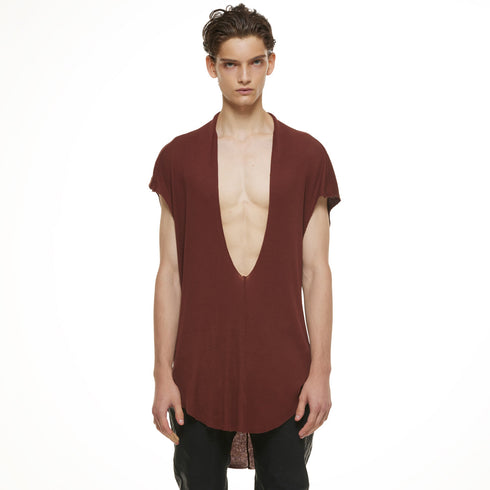 JULIUS 937CUM24 Blood / Slit Neck Top