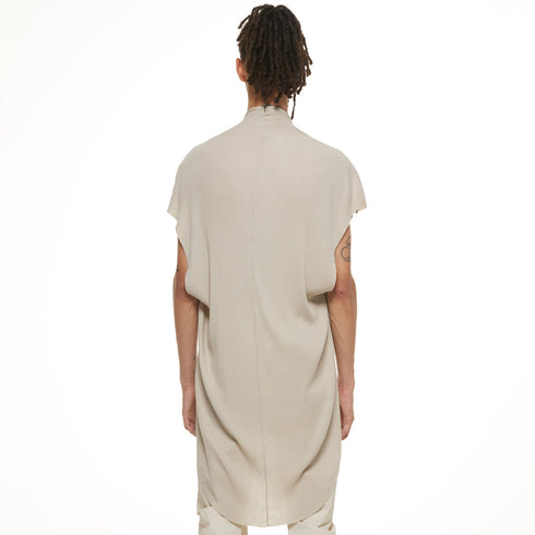 JULIUS 937CUM24 Sand / Slit Neck Top