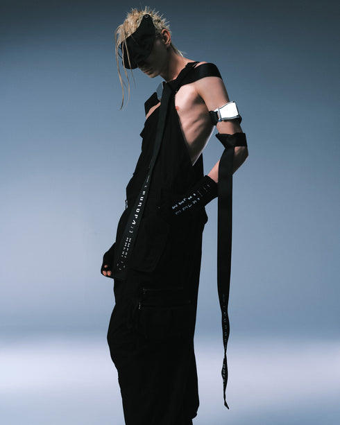 JULIUS 907JSM1 Black / Tactical Overalls