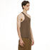 JULIUS 937CUM23 Brown / One Shoulder Tank Top