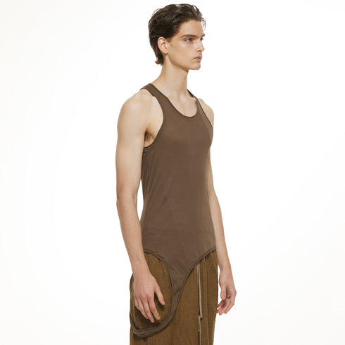 JULIUS 937CUM31 Brown / Strap Tank Top
