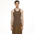 JULIUS 937CUM31 Brown / Strap Tank Top