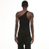 JULIUS 937CUM23 Black / One Shoulder Tank Top