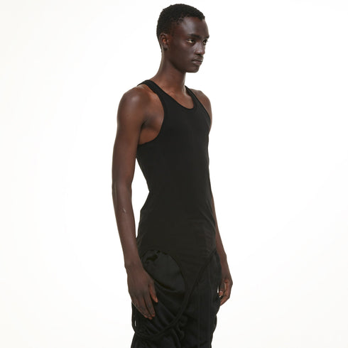 JULIUS 937CUM31 Black / Strap Tank Top