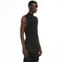 JULIUS 937CUM21 Black / Seamed High Neck Top