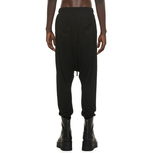 JULIUS 937PAM30 Black / Drop Crotch Pants