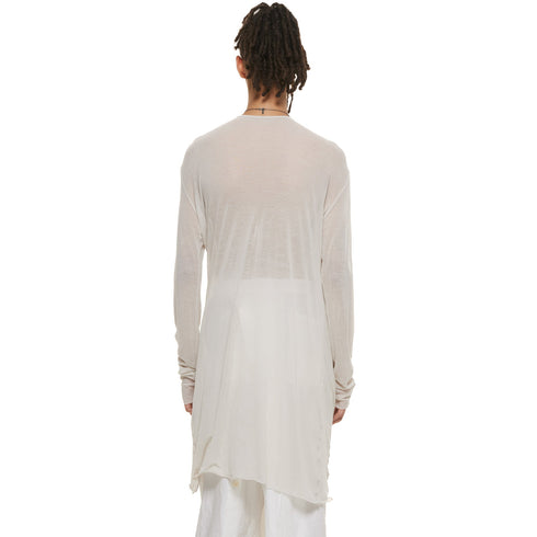 JULIUS 937CUM9 Plaster / Drop Neck Drape Top