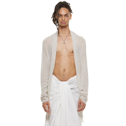 JULIUS 937CUM8 Plaster / Drape Cardigan