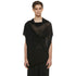JULIUS 937CUM10 Black / Cowl Neck Drape Top