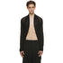 JULIUS 937CUM8 Black / Drape Cardigan