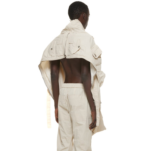 JULIUS 937SKU2 Sand Beige / Gas Mask Skirt