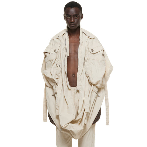 JULIUS 937SKU2 Sand Beige / Gas Mask Skirt