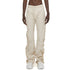 JULIUS 937PAM18 Sand Beige / Bending Flare Pants