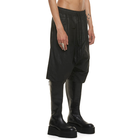 JULIUS 937PAM19 Black / Drop Crotch Pants