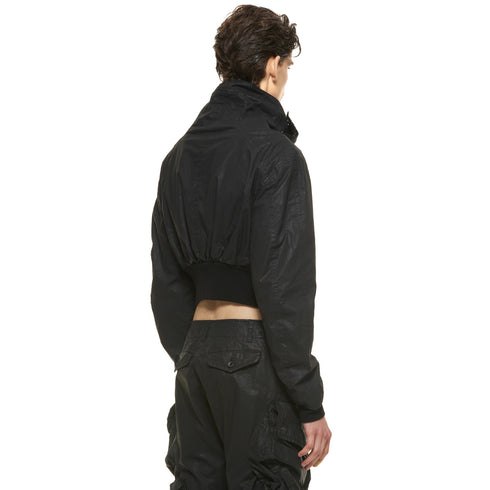 JULIUS 937BLM5 Black / Volcano Bomber Jacket