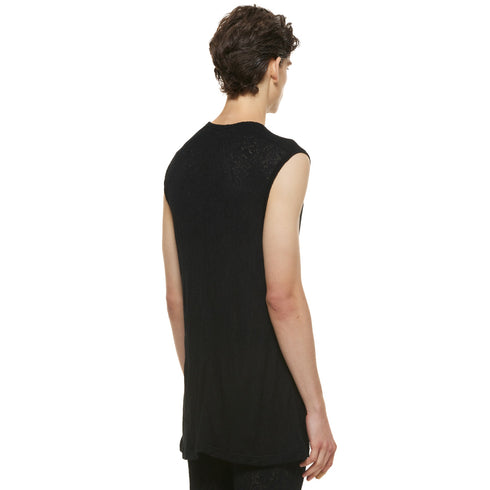 JULIUS 937CUM7 Black / Sleeve Less Top