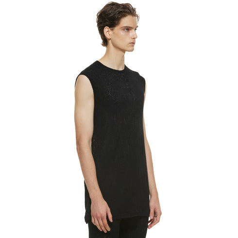 JULIUS 937CUM7 Black / Sleeve Less Top