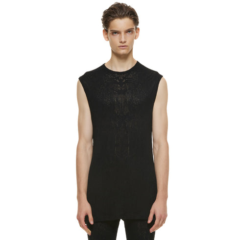 JULIUS 937CUM7 Black / Sleeve Less Top