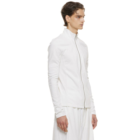 JULIUS 937CUM2 Off White / Seamed Skinny Jacket
