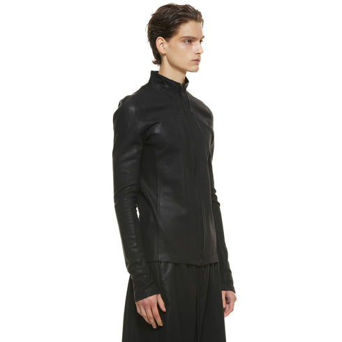 JULIUS 937CUM2-C Black / Seamed Skinny Jacket