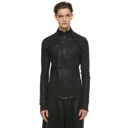 JULIUS 937CUM2-C Black / Seamed Skinny Jacket