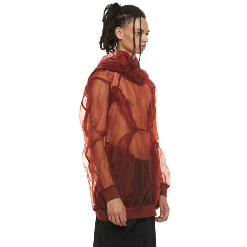 JULIUS 937BLM8 Blood / Prism Hoodie