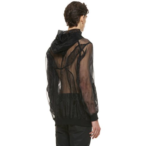 JULIUS 937BLM8 Black / Prism Hoodie