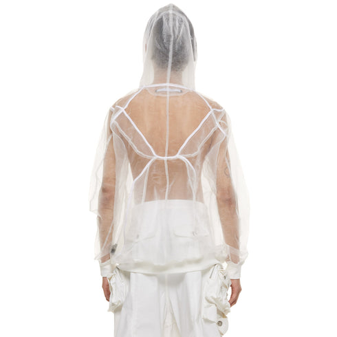 JULIUS 937BLM8 Off White / Prism Hoodie