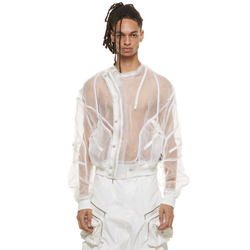 JULIUS 937BLM7 Off White / Unchain Jacket