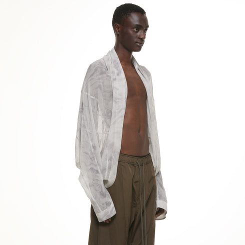 JULIUS 937SHM9 Off White / Bolero Shirt