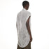 JULIUS 937SHM10 Off White / Slit Neck Shirt