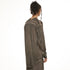 JULIUS 937SHM3 Clay / Slit Neck Shirt