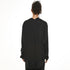 JULIUS 937SHM3 Black / Slit Neck Shirt