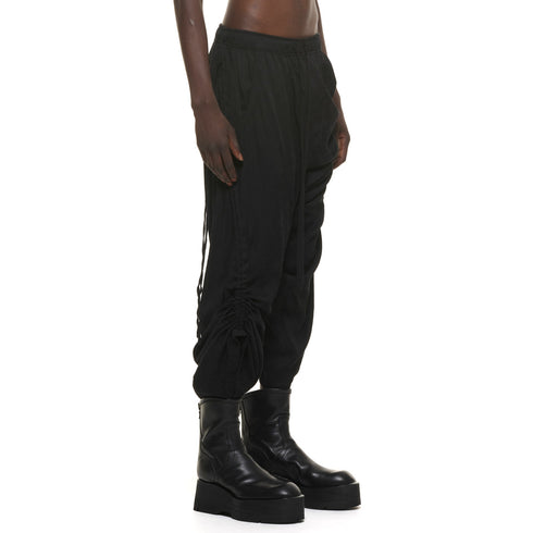 JULIUS 937PAM26 Black / Flare Wide Pants
