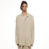JULIUS 937SHM6 Sand / Tuck Shirt