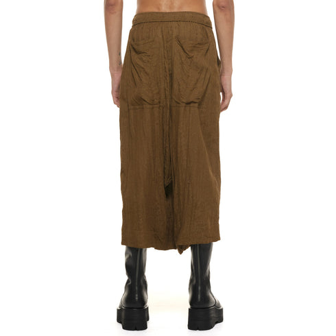 JULIUS 937PAM13 Python / Croped Baggy Pants