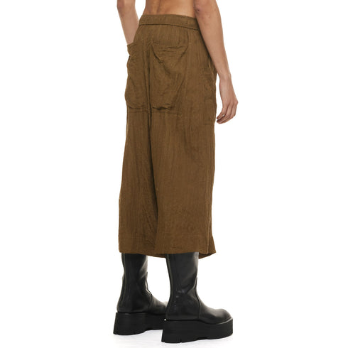 JULIUS 937PAM13 Python / Croped Baggy Pants