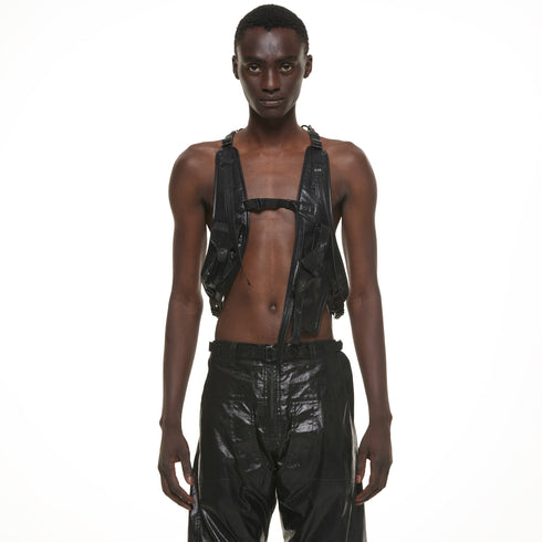 JULIUS 937VEM3 Black / Holster Vest