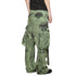 JULIUS 077PAM1 Green / Gasmask Cargo Pants