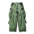 JULIUS 077PAM1 Green / Gasmask Cargo Pants