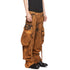 JULIUS 077PAM1 Orange / Gasmask Cargo Pants