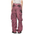 JULIUS 077PAM1 Pink / Gasmask Cargo Pants