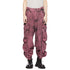 JULIUS 077PAM1 Pink / Gasmask Cargo Pants